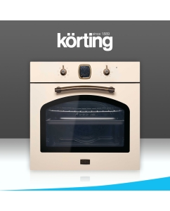 Купить Встраиваемый электрический духовой шкаф Korting OKB 481 CRB Beige в E-mobi