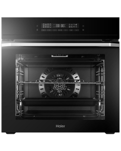 Купить Встраиваемый электрический духовой шкаф Haier HOQ-F5AAGB черный в E-mobi