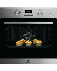 Купить Встраиваемый электрический духовой шкаф Electrolux EOD3H70X серебристый, черный в E-mobi