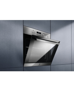 Купить Встраиваемый электрический духовой шкаф Electrolux EOD3H70X серебристый, черный  в E-mobi