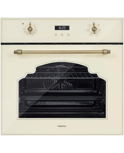 Купить Встраиваемый электрический духовой шкаф Hiberg VM 6260 RY бежевый в E-mobi