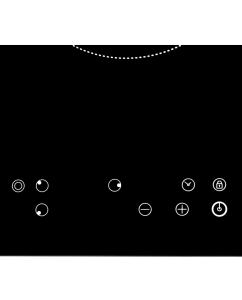 Купить Встраиваемая варочная панель электрическая LEX EVH 431 BL черный  в E-mobi