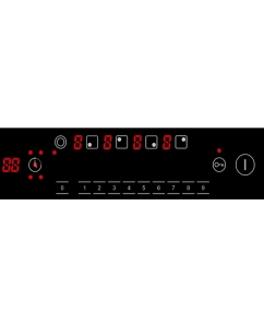 Купить Встраиваемая варочная панель электрическая RENOVA TC-466L1BS1 черный  в E-mobi