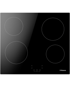 Купить Встраиваемая варочная панель электрическая Hansa BHC63313 черный в E-mobi