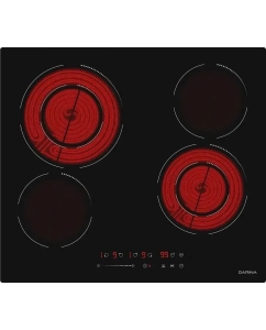Купить Встраиваемая варочная панель электрическая Darina 6Р Е327 B черный  в E-mobi