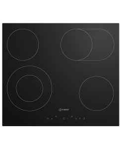Купить Встраиваемая варочная панель электрическая Indesit IRT 660 черный в E-mobi
