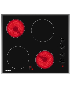 Купить Встраиваемая варочная панель электрическая Hansa BHCI65123030 черный в E-mobi