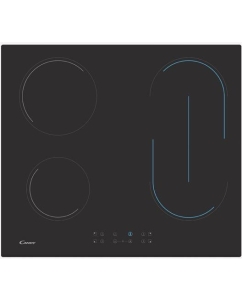 Купить Встраиваемая варочная панель электрическая Candy CH64BVT черный в E-mobi