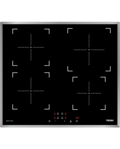 Купить Встраиваемая варочная панель индукционная Haier HHY-Y64NFB черный в E-mobi