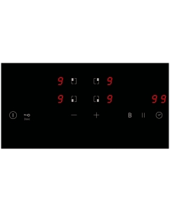 Купить Встраиваемая варочная панель индукционная LEX EVI 640 R2 BL черный  в E-mobi