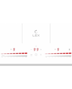 Купить Встраиваемая варочная панель индукционная LEX EVI 641C WH белый  в E-mobi