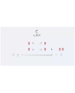 Купить Встраиваемая варочная панель индукционная LEX EVI 641A WH белый  в E-mobi