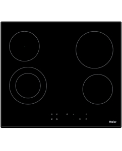 Купить Встраиваемая варочная панель электрическая Haier HHY-C64DVB черный в E-mobi