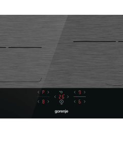 Купить Встраиваемая варочная панель индукционная Gorenje GI6421SYB серебристый, черный  в E-mobi