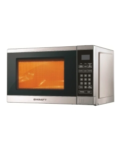 Купить Микроволновая печь соло KRAFT KF 20 MW7S-300D серебристый в E-mobi