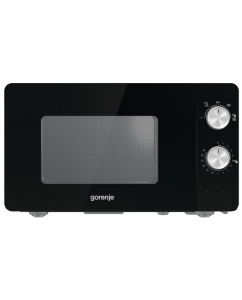 Купить Микроволновая печь соло Gorenje MO20E1B черный в E-mobi