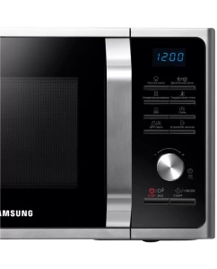 Купить Микроволновая печь с грилем Samsung MG23F302TQS серебристый/черный  в E-mobi