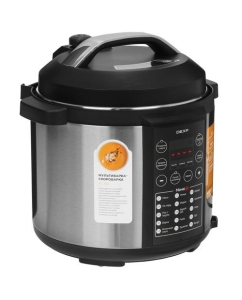 Купить Мультиварка-скороварка DEXP PC-100 серебристый, черный в E-mobi