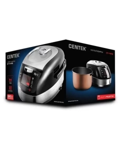 Купить Мультиварка Centek CT-1472 серебристый; черный  в E-mobi