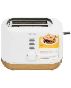 Купить Тостер DEXP TSW-85RD белый; коричневый  в E-mobi