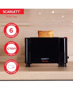 Купить Тостер Scarlett SC-TM11034 черный в E-mobi