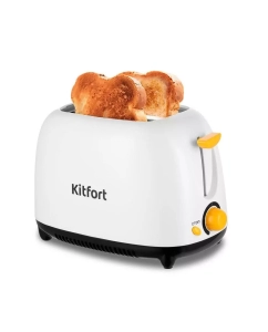 Купить Тостер Kitfort КТ-6207 белый в E-mobi