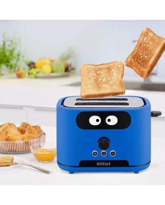Купить Тостер Kitfort КТ-4093-3 синий  в E-mobi