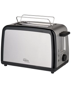 Купить Тостер Making Oasis everywhere TR-1P серебристый, черный в E-mobi