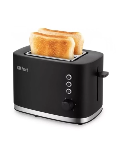 Купить Тостер Kitfort КТ-6217 черный в E-mobi