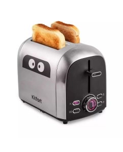 Купить Тостер KitFort КТ-2099 серебристый в E-mobi