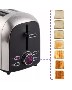 Купить Тостер KitFort КТ-2099 серебристый  в E-mobi