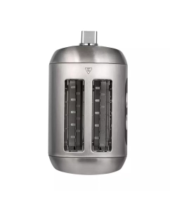 Купить Тостер KitFort КТ-2099 серебристый  в E-mobi