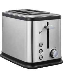 Купить Тостер BQ T1005 серебристый, черный в E-mobi