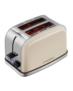 Купить Тостер MAUNFELD MF-822BG бежевый в E-mobi