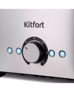 Купить Тостер Kitfort КТ-6210 серебристый  в E-mobi