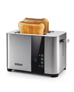 Купить Тостер Kitfort КТ-2047 серебристый в E-mobi