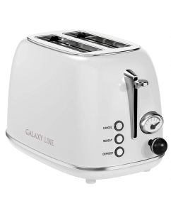 Купить Тостер GALAXY LINE GL2922 белый в E-mobi
