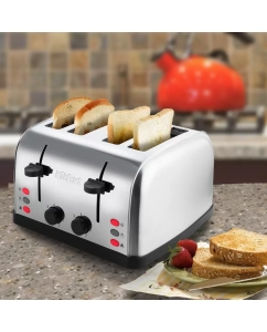 Купить Тостер Kitfort KT-2016 Silver  в E-mobi