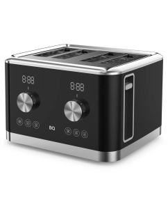Купить Тостер BQ T4000 Black-Steel черный в E-mobi
