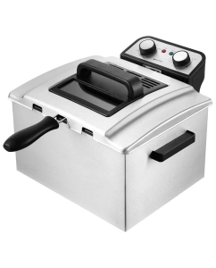 Купить Фритюрница Kitfort KT-2025 серебристый, черный в E-mobi