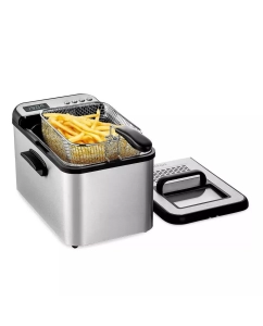 Купить Фритюрница Kitfort КТ-4079 серебристый в E-mobi