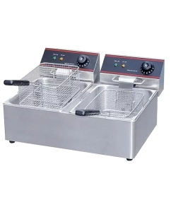 Купить Фритюрница Viatto EF-4L-2 серебристый в E-mobi