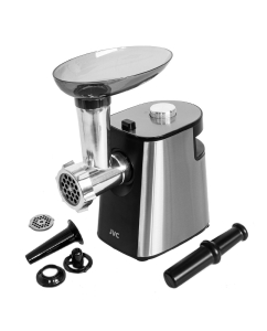 Купить Электромясорубка JVC JK-MG090 1800 Вт серебристый, черный в E-mobi
