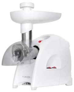Купить Электромясорубка Аксион М 41.01 White в E-mobi