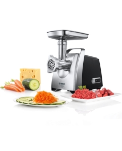 Купить Электромясорубка Bosch ProPower Kubixx MFW68680 Silver/Black  в E-mobi