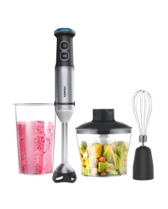 Купить Погружной блендер Centek CT-1333 серебристый, синий, черный в E-mobi