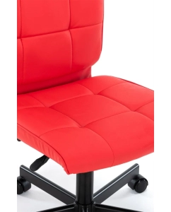Купить Офисное кресло Everprof Экокожа Красный  в E-mobi