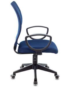 Купить Кресло Бюрократ CH-599AXSN, на колесиках, ткань, темно-синий [ch-599/db/tw-10n]  в E-mobi