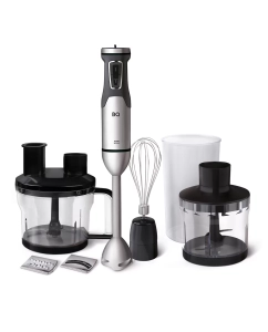 Купить Погружной блендер BQ HB601S серебристый, черный в E-mobi