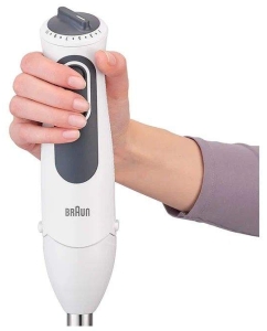 Купить Погружной блендер Braun MQ3137WH Sauce+ белый  в E-mobi